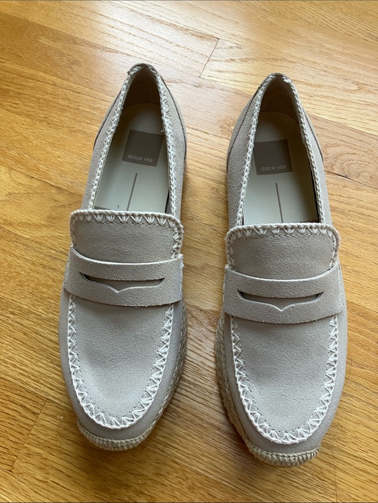 Dolce Vita Shoes - Dolce Vita Women’s Suede Penny Loafers in Taupe SZ 9